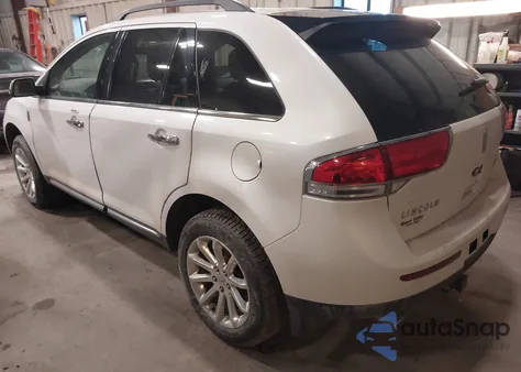 2012 Lincoln Mkx z USA, uszkodzony, nr VIN 2LMDJ8JK6CBL15921